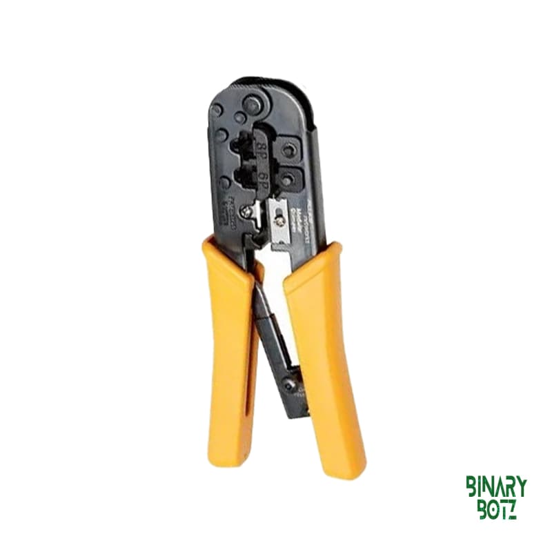 Fluke Networks Modular Crimper for RJ45 RJ11 RJ12 - Professional Crimping Tool for Ethernet & Telecom product image