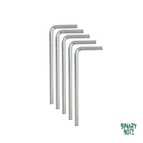 1.5mm Hex Allen Key Wrench Set for M2 Screws – Pack of 5 Stainless Steel product image