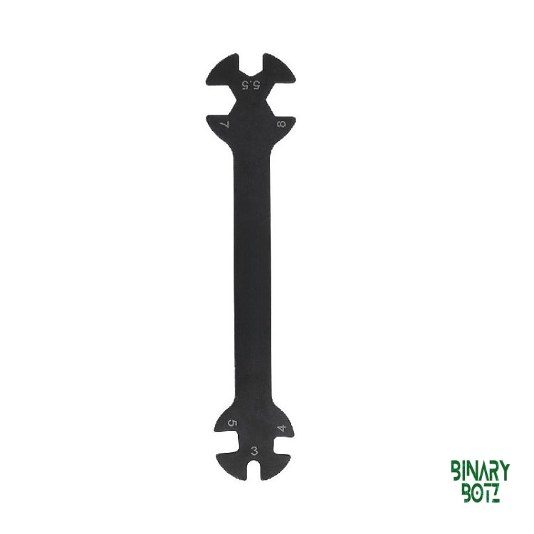 6-in-1 Multi-Size Wrench Tool 3-8mm for Arduino, ESP32 & Robotics Projects product image