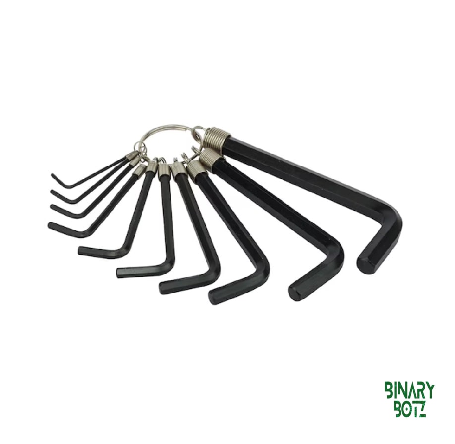Stanley 69-230 10-Piece Hex Key Set with Spherical Head for Arduino & Robotics Projects product image