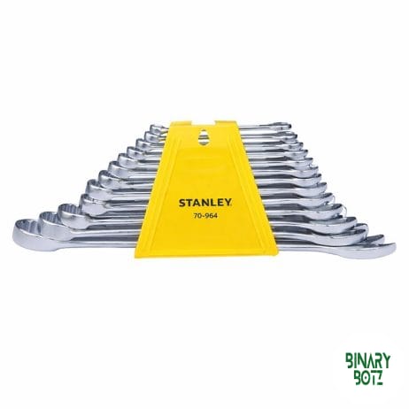 STANLEY 70-964 12-Piece Chrome Vanadium Steel Combination Spanner Set for Arduino & Robotics product image