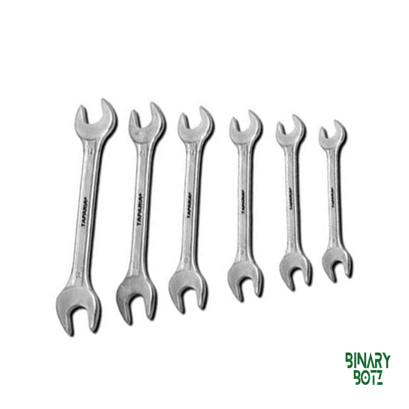 Taparia DEP 010 10-Piece Double Ended Spanner Set - Chrome-Vanadium Steel product image