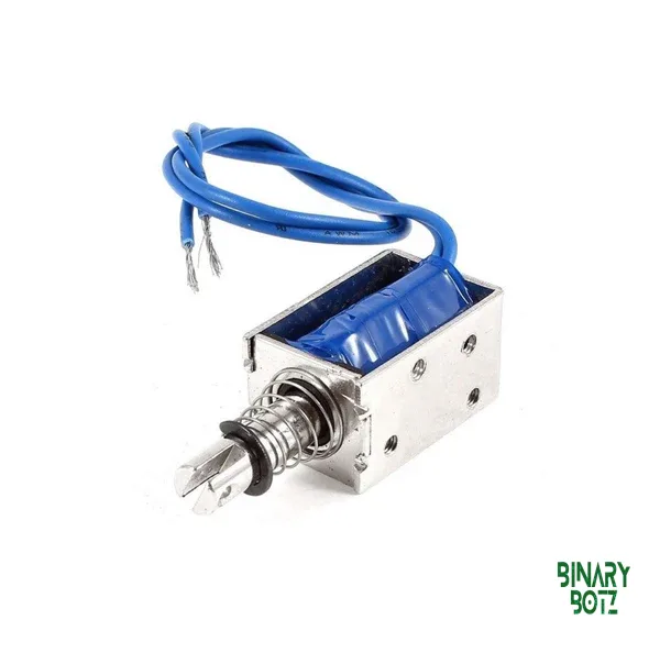 JF-0630B 24V DC 6N Push Pull Solenoid Electromagnet for Arduino ESP32 product image