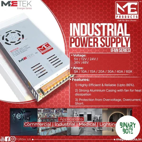 METEK 24V 15A 360W DC Switching Switch Power Supply product image