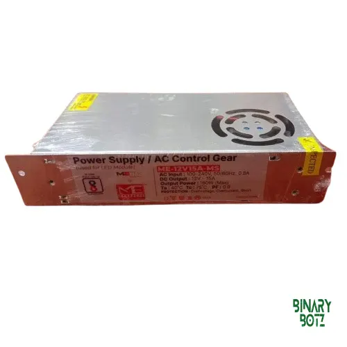 METEK 12V 15A 180W SMPS DC Switching Switch Power Supply product image