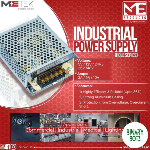 METEK 5V 2A 10W DC Switching Power Supply product image