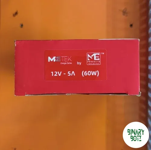 METEK 12v 5a SMPS DC Switching Power Supply product image