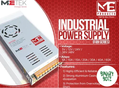 METEK SMPS 24V 20A DC Switching Switch Power Supply product image