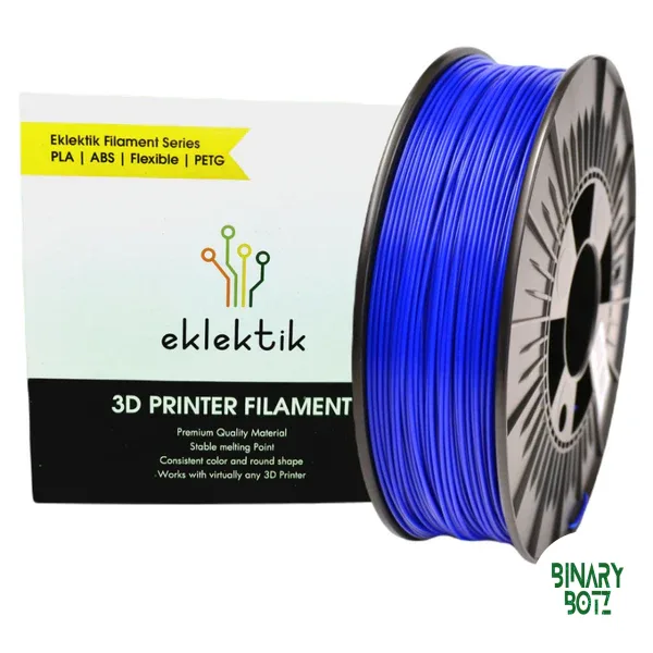 PLA Blue Filament 1.75mm for 3D Printer, Dimensional Accuracy +/- 0.03mm (Blue, 1 kg) product image