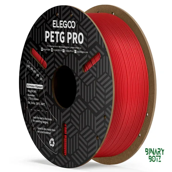 ELEGOO PETG PRO Filament (Red): Precision and Strength for Affordable and Reliable 3D Printing product image