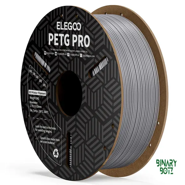 ELEGOO PETG PRO Filament (Grey): Precision and Strength for Affordable and Reliable 3D Printing product image