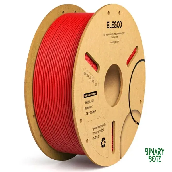 ELEGOO PLA+ Filament (Red) 1KG Spool – Premium 3D Printer Filament product image