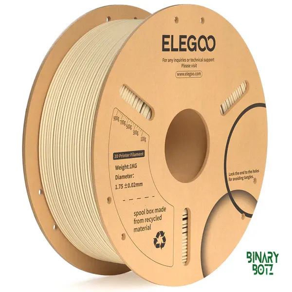 ELEGOO PLA+ Filament (Beige) 1KG Spool – Premium 3D Printer Filament product image