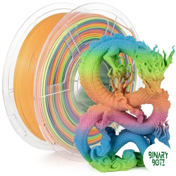Filamont Silk Rainbow Macaron 3D Printer Filament product image