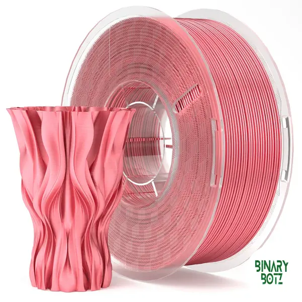 ELEGOO Silk PLA Filaments (Silk Coral Pink): High-Quality, Glossy 3D Printing Material with Precise Dimensional Accuracy and Low Shrinkage product image