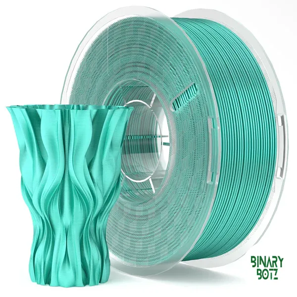ELEGOO Silk PLA Filaments (Silk Mint Green): High-Quality, Glossy 3D Printing Material with Precise Dimensional Accuracy and Low Shrinkage product image