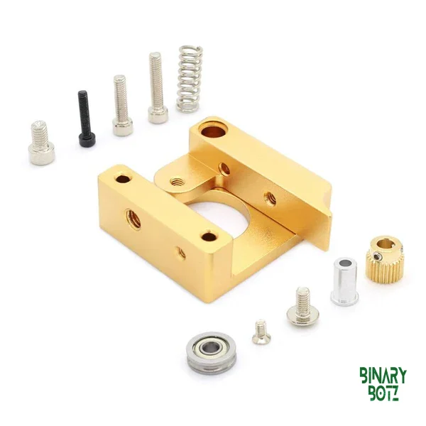 MK8 single nozzle head extruder aluminum block DIY kit for 3d printer Makerbot product image