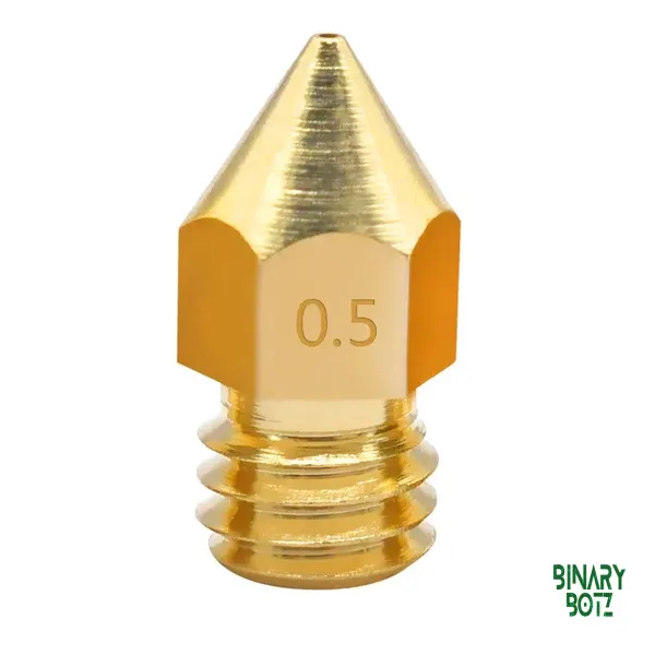 0.5mm 3D Printer Extruder Brass Nozzle Makerbot MK7 MK8 product image