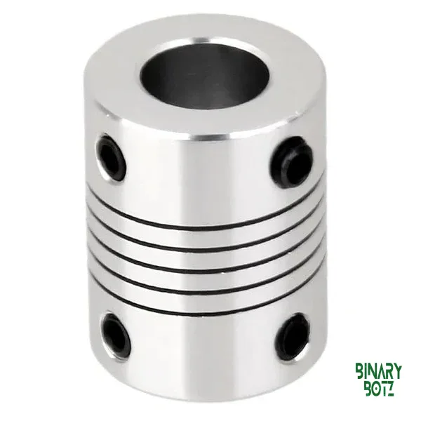 5mm to 8mm Flexible Couplings 25mm Length 19mm Diameter Shaft Couplings for 3D Printer and CNC Machine product image