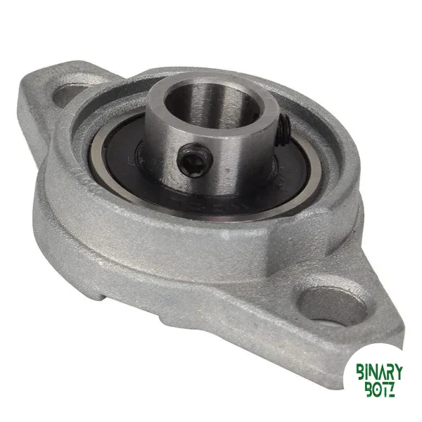 10mm Inner Diameter Zinc Alloy Pillow Block Flange Bearing KFL000 product image
