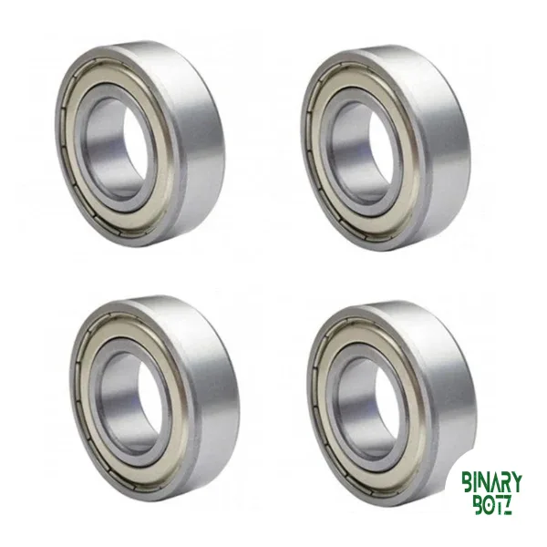 696ZZ Bearing 6x15x5 Stainless Steel Shielded Miniature Bearings - CNC/Robotics/DIY Projects product image