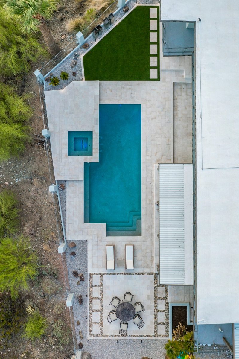 Custom luxury pool Scottsdale Arizona