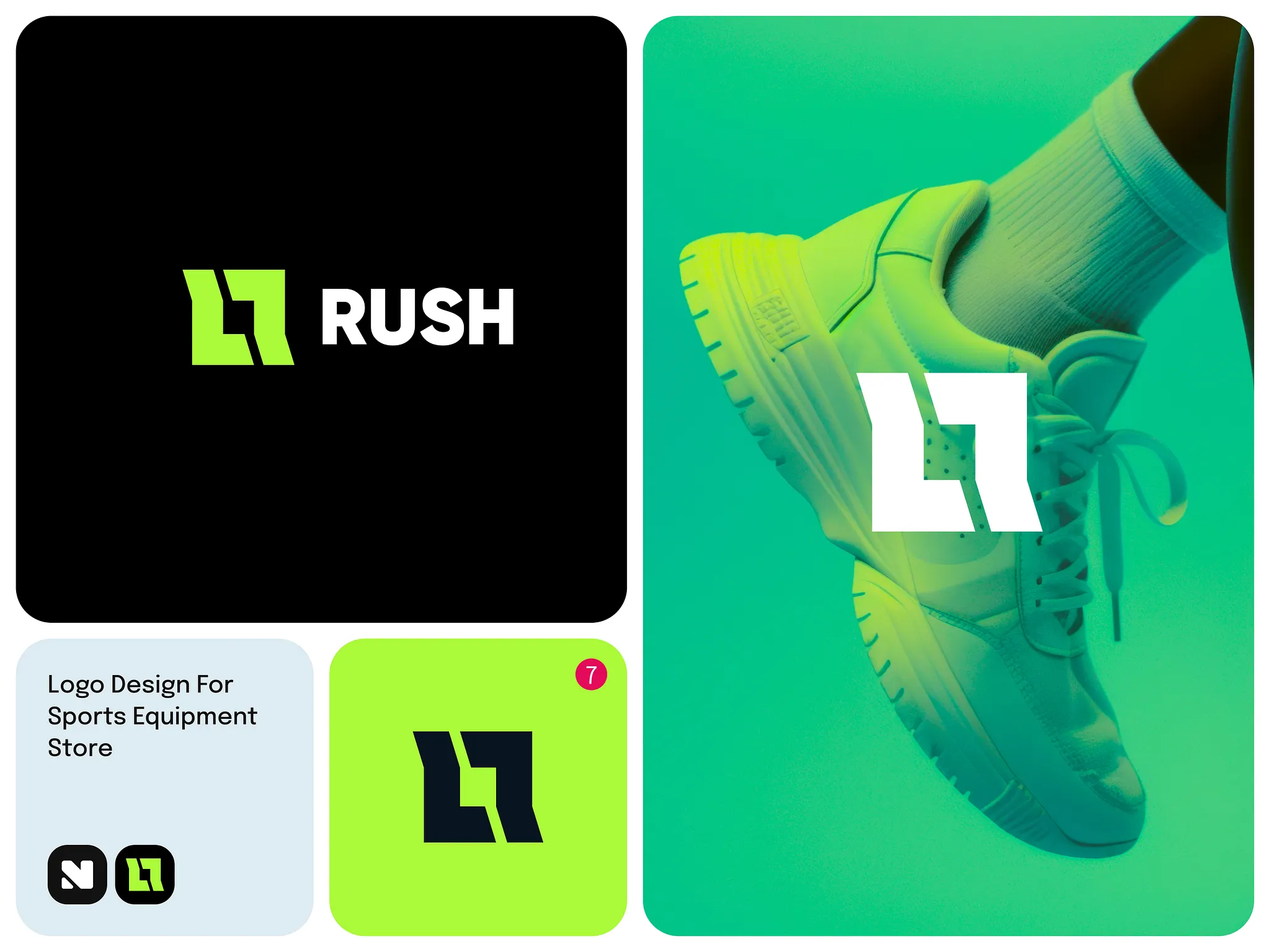 Sports Equipment Logo Design