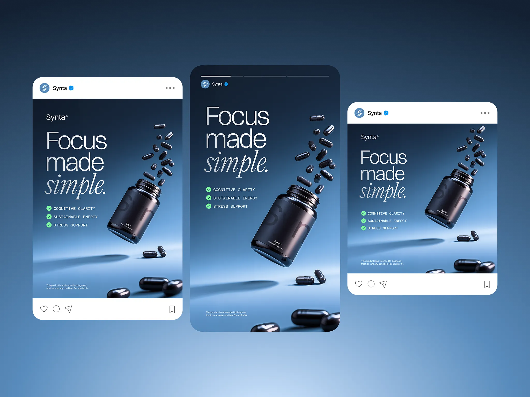 Wellness Brand Social Media Design