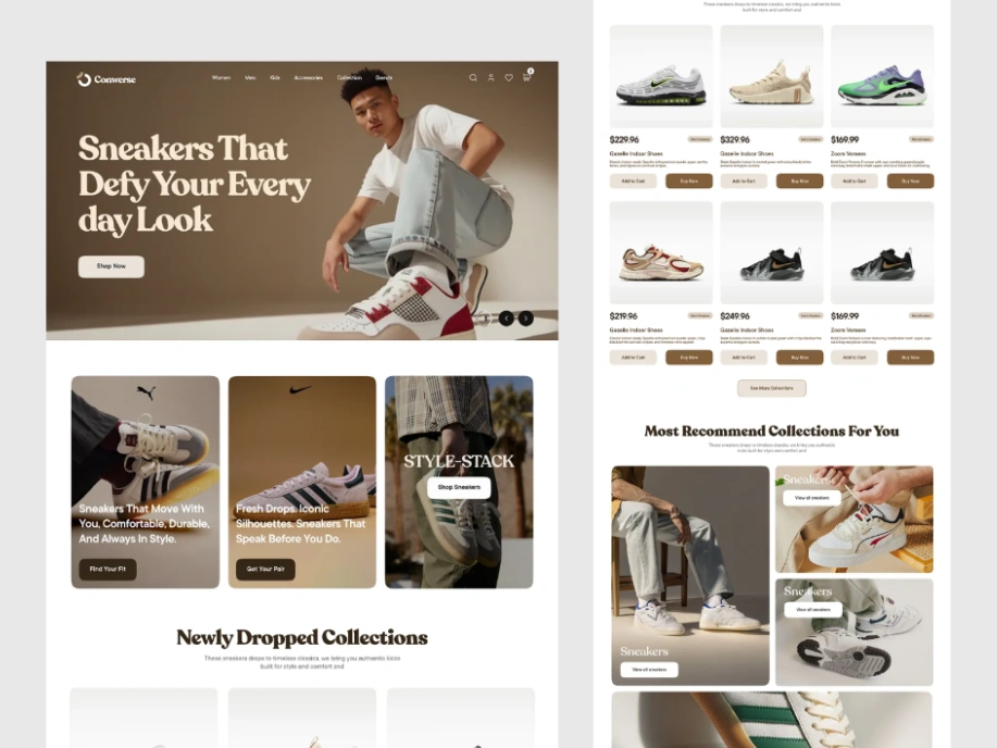 Conwerse - Sneaker E-Commerce