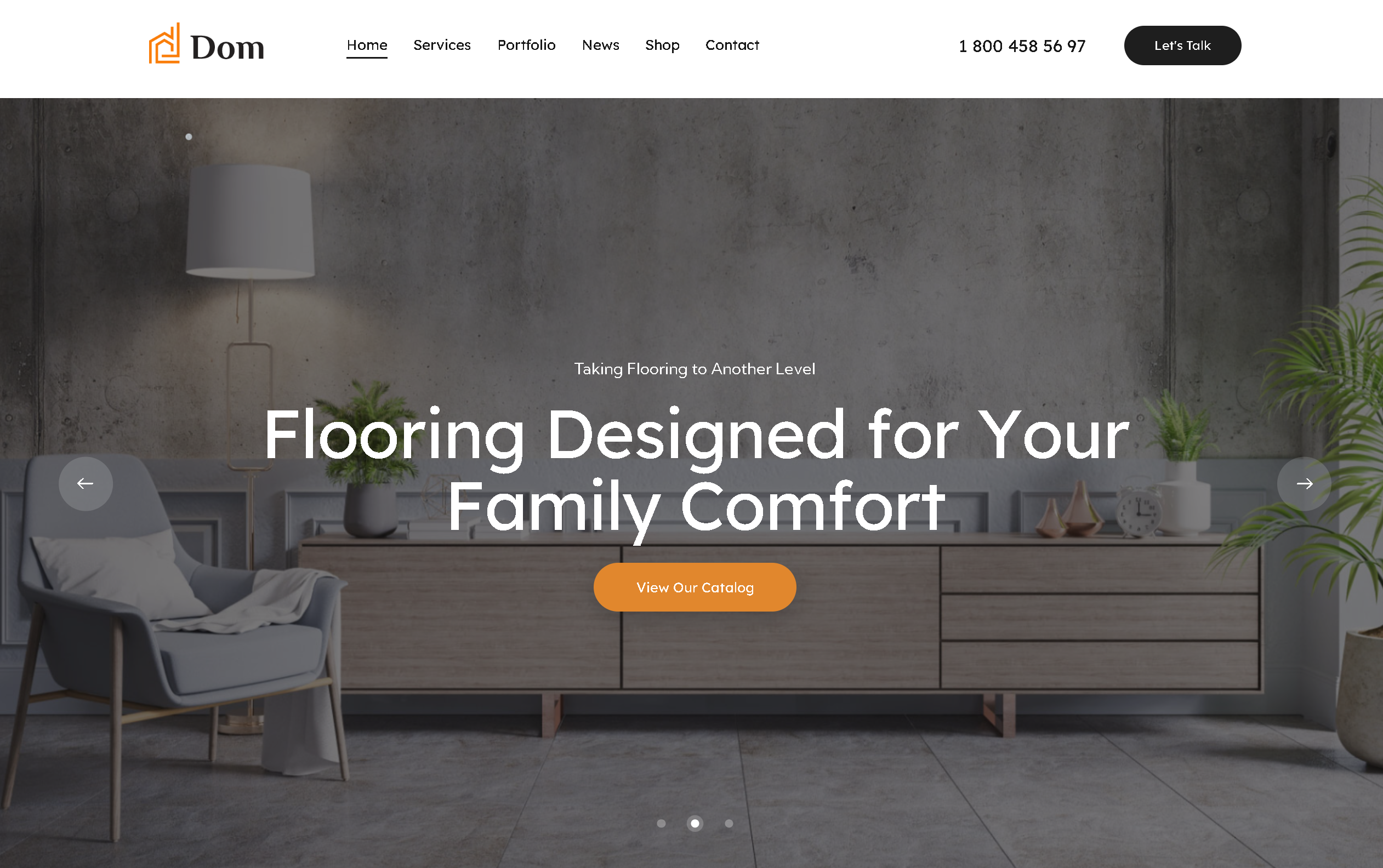 Dom - Home Services WordPress Website