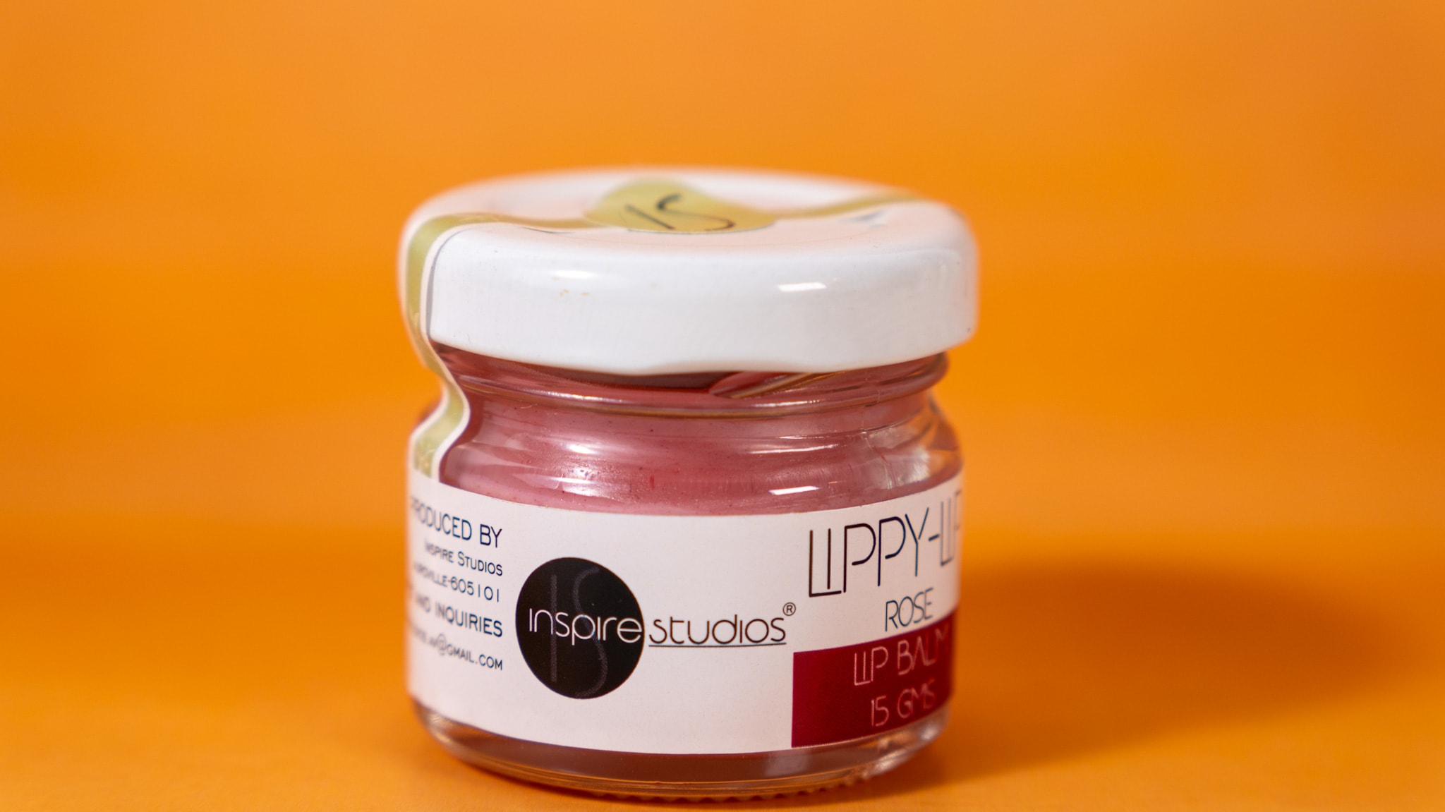 Inspire Rose lip balm 15gm