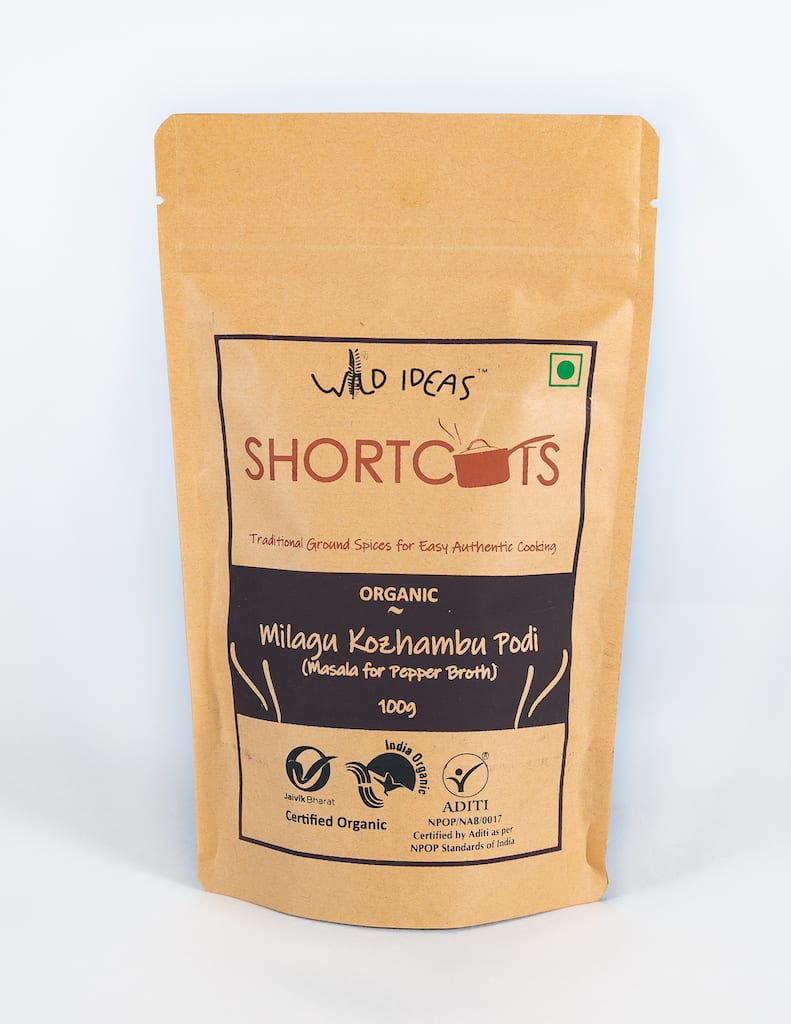 Wild Ideas Shortcuts Milagu Kozhambu Podi - 100g