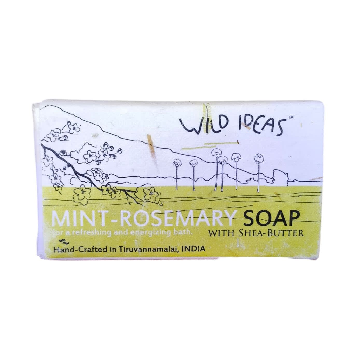Wild Ideas Mint Rosemary with Shea Butter Body Soap - 100g