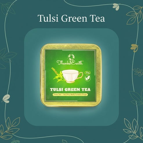 Thanks Earth - Tulsi Green Tea - 50g