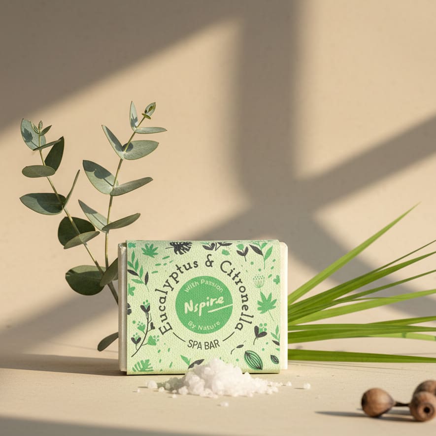 Nspire Eucalyptus & Citronella Spa bar soap