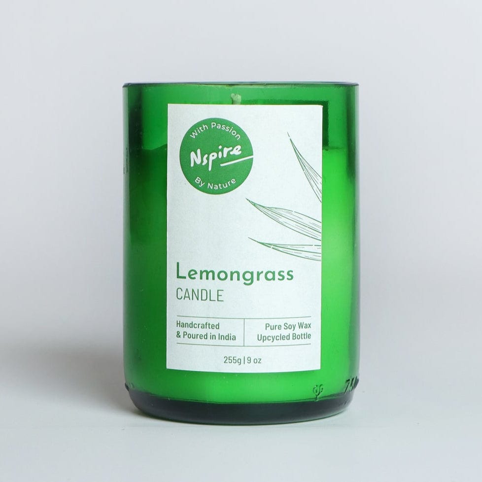 Nspire Lemongrass Soy Wax Candle