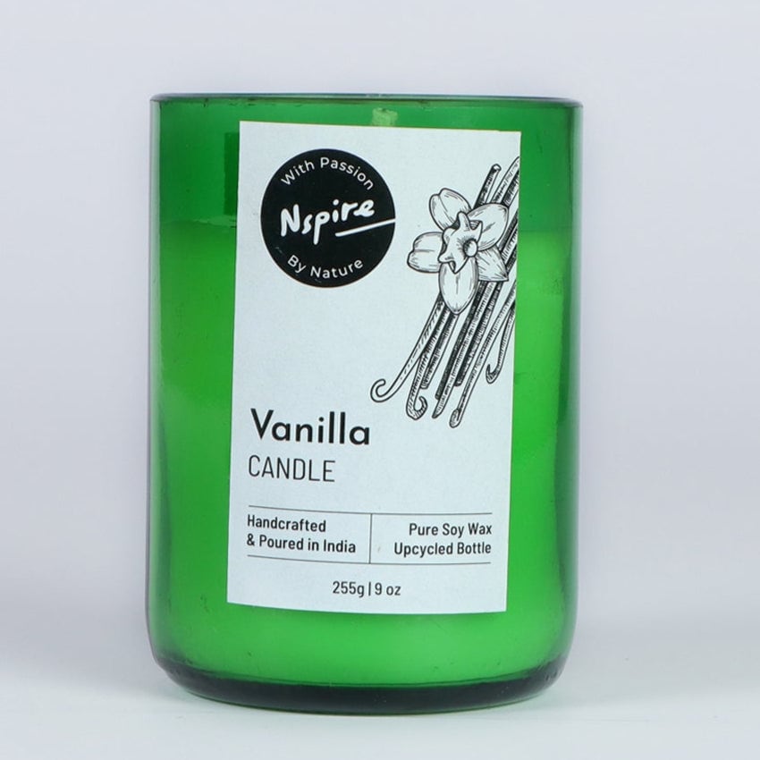 Nspire Vanilla Soy Wax Candle
