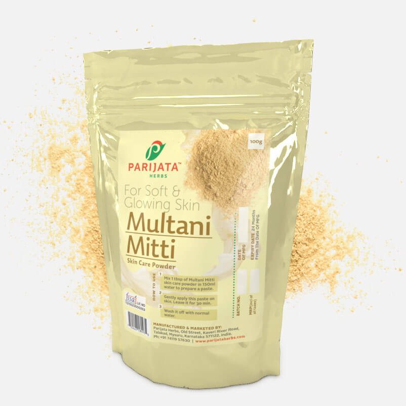 Parijata - Multani Mitti Skincare Powder
