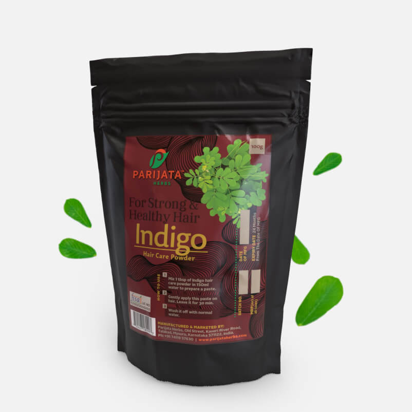 Parijata - Indigo Haircare Powder