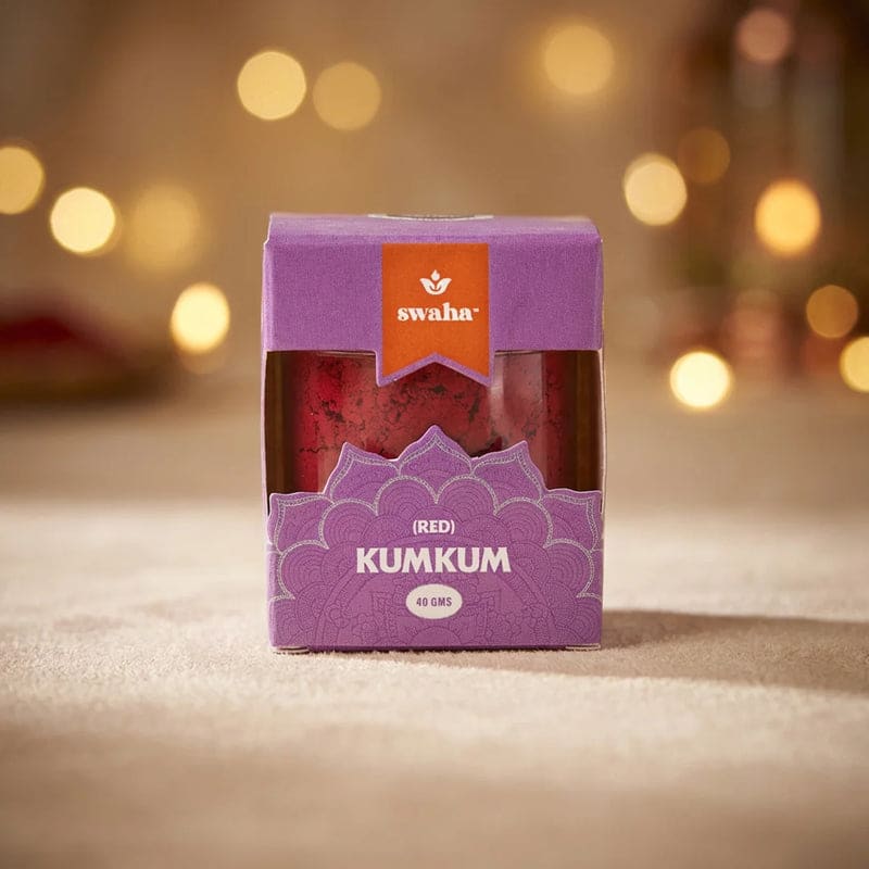 Swaha - Pure Kumkum Red 40gms