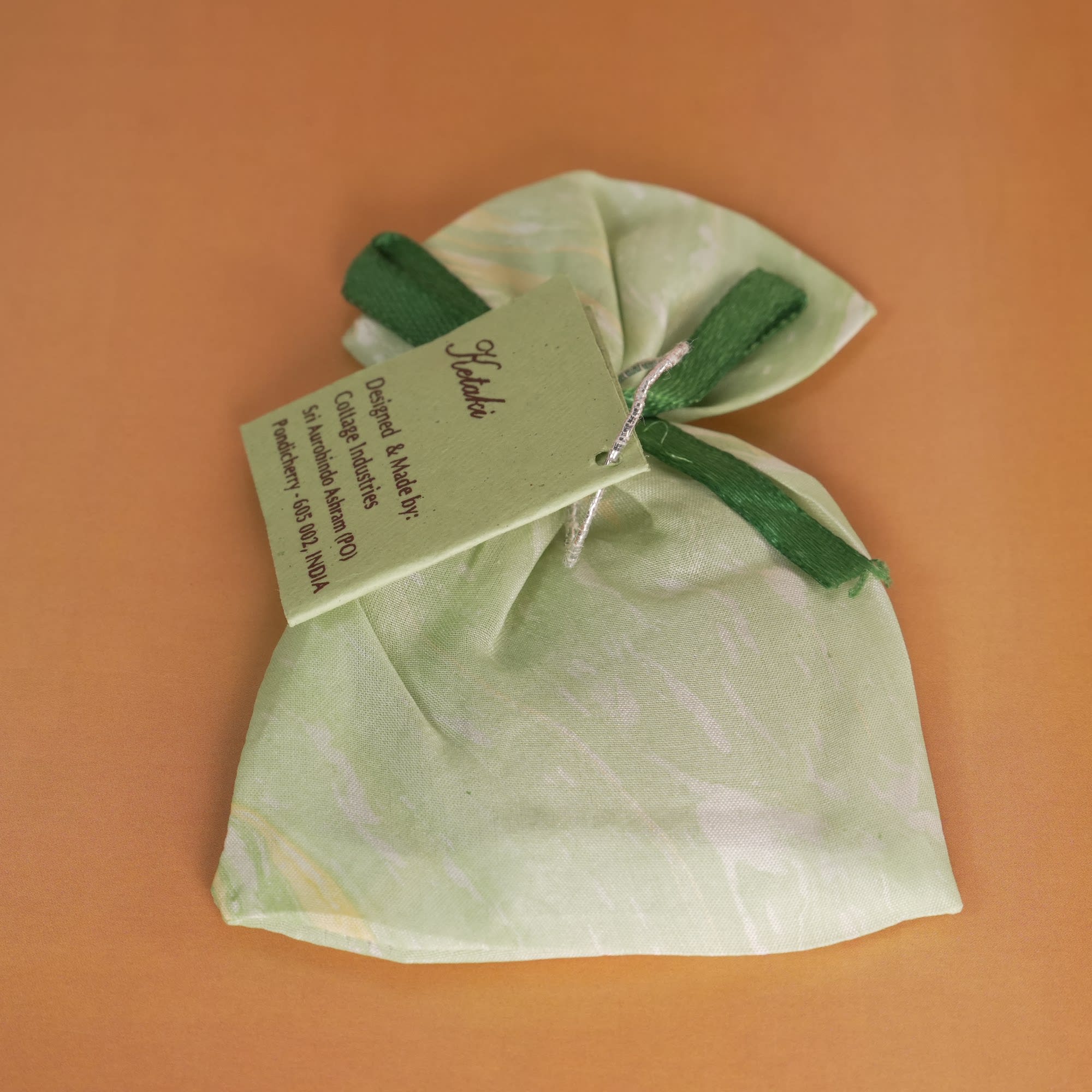 Cottage Industries — Ketaki Scented Silk Satchets in Marble - design