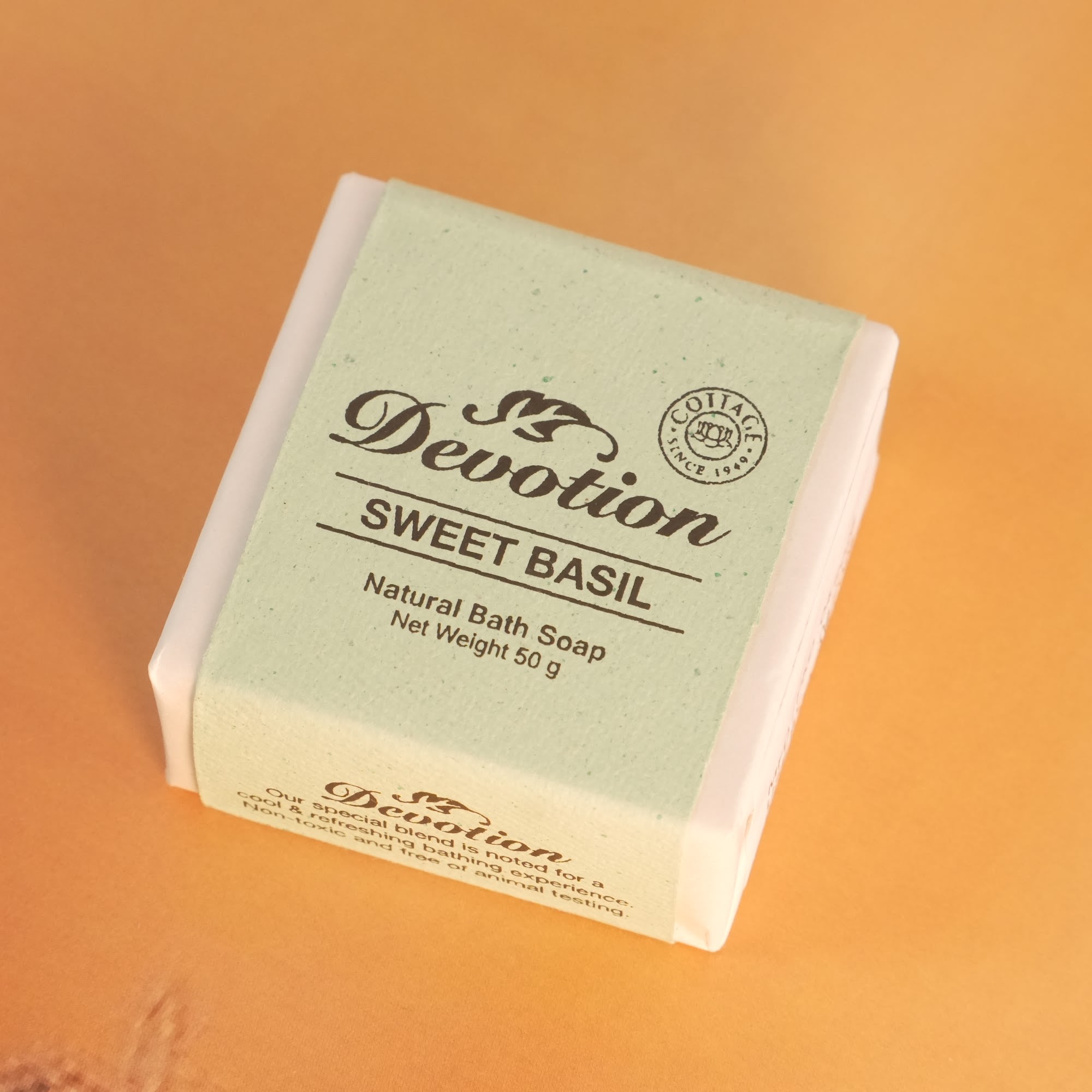 Cottage Industries — Sweet Basil Devotion Soaps - 50gms