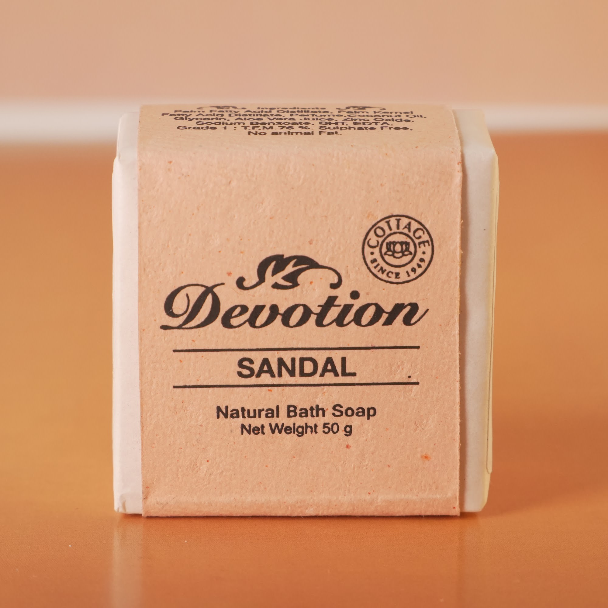 Cottage Industries — Sandal Devotion Soaps - 50gms
