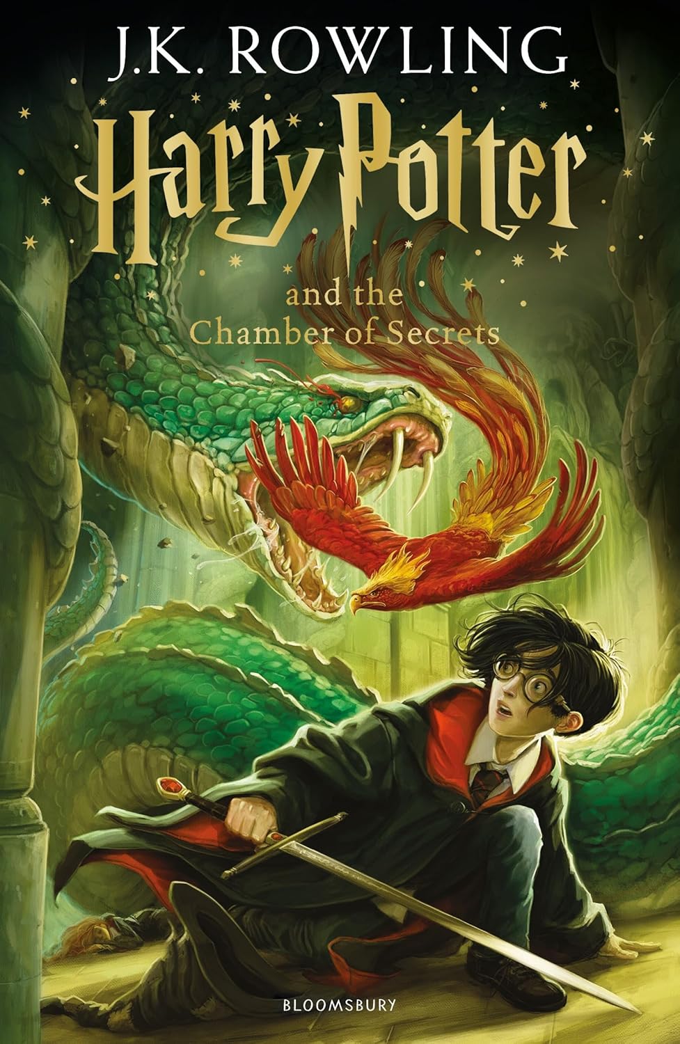 Harry Potter and Chamber of Secrets - Book 2 of 7 - J.K Rowling - Fantasy (Children)
