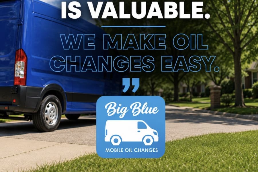 Big Blue Van - Mobile Oil Changes photo