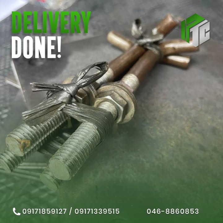 Base Plate & Anchor Bolts Delivered | Ayala A 2