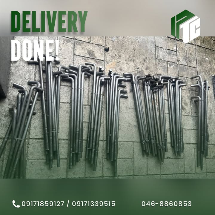 Anchor Bolts Delivered | Pampanga 2