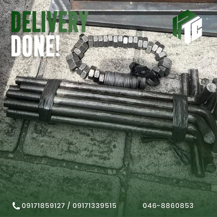 Base Plate & Anchor Bolts Delivered | Laguna  3