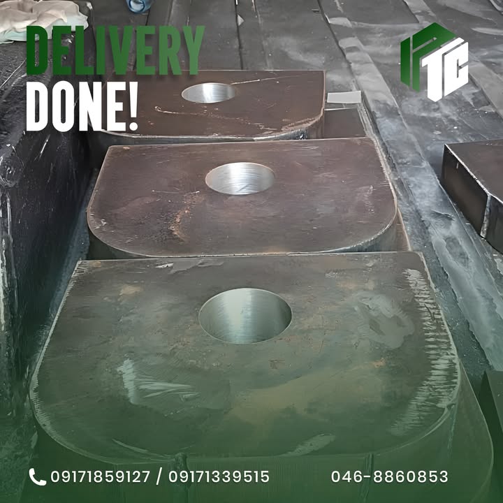 Base Plate & Half-Circle Plate Delivered | Na 2