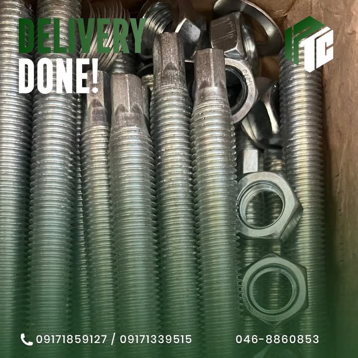 GI Bolts and Nuts with Chembolt Delivered | � 1